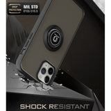 Husa de protectie Techsuit Glinth compatibil cu iPhone 17 Pro / iPhone 18 Pro, Negru