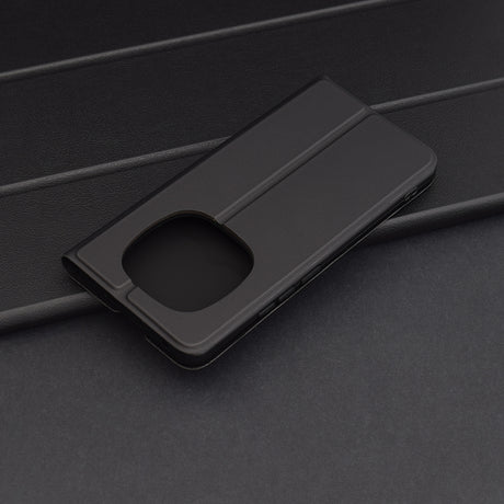 Husa de protectie Techsuit Magskin Book compatibil cu Xiaomi Redmi Note 14 Pro 5G / Poco X7, Negru
