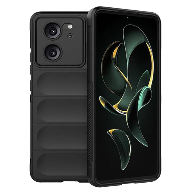 Husa de protectie Techsuit Magic Shield compatibil cu Xiaomi 13T / 13T Pro, Negru