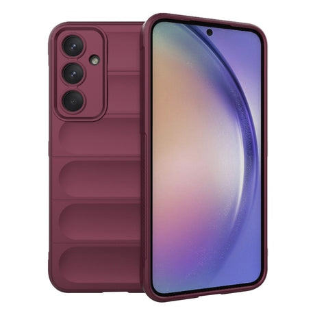Husa de protectie Techsuit Magic Shield compatibil cu Samsung Galaxy A54, Bordo