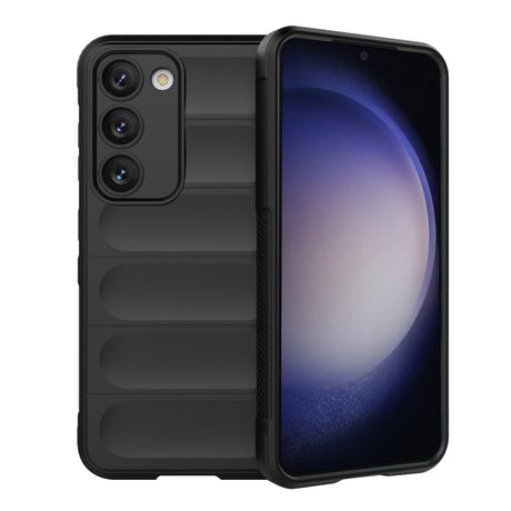 Techsuit Magic Shield fekete tok Samsung Galaxy S23 telefonhoz