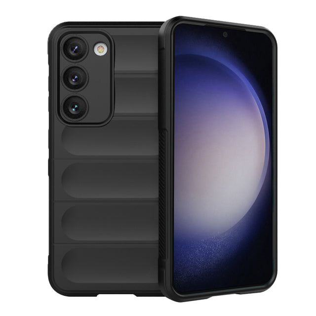 Husa de protectie Techsuit Magic Shield compatibil cu Samsung Galaxy S23, Negru