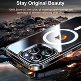Husa de protectie Torras Diamond MagSafe Series compatibil cu iPhone 15 Pro Max, Transparent