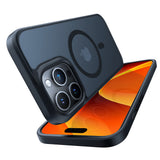 Husa de protectie Torras Guardian Magnetic compatibil cu iPhone 15 Pro Max, Negru