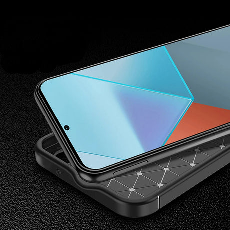 Husa de protectie Techsuit CarbonFiber compatibil cu Xiaomi Redmi Note 14 Pro 5G / Redmi Note 14 Pro+ 5G / Poco X7, Negru