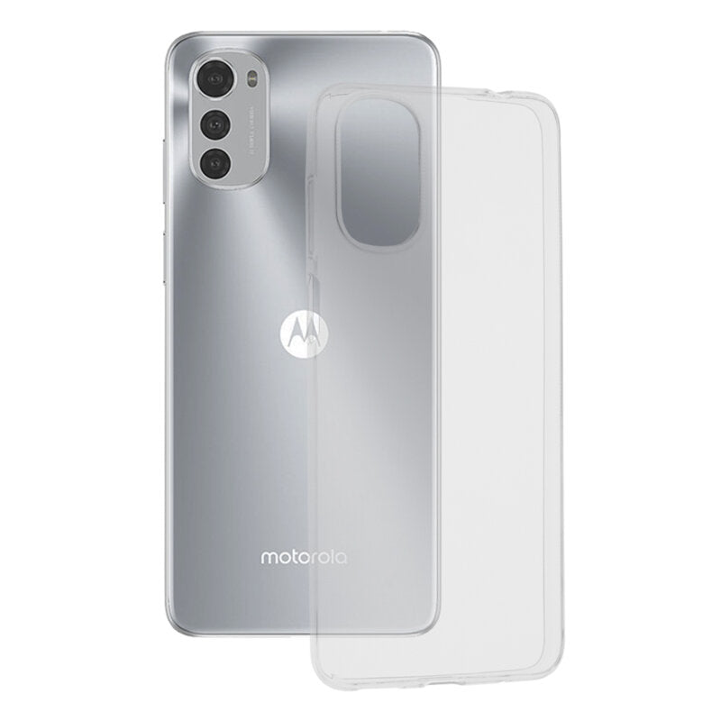 Husa de protectie Techsuit Clear Silicone compatibil cu Motorola Moto E32 / Moto E32s, Transparent