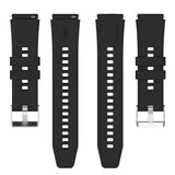 Curea smartwatch Techsuit Watchband 22mm (W026) compatibil cu Huawei Watch GT 2 (46mm)/GT 2 Pro/GT 3 Pro (46mm)/Ultimate, Xiaomi Watch S1, Negru