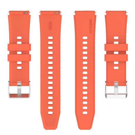 Curea smartwatch Techsuit compatibil cu Samsung Galaxy Watch6 / Watch7 / Watch5, Portocaliu
