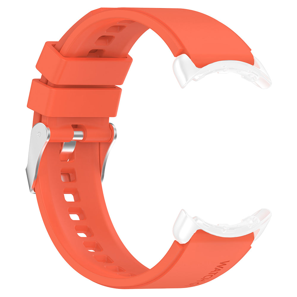 Curea smartwatch Techsuit compatibil cu Samsung Galaxy Watch6 / Watch7 / Watch5, Portocaliu
