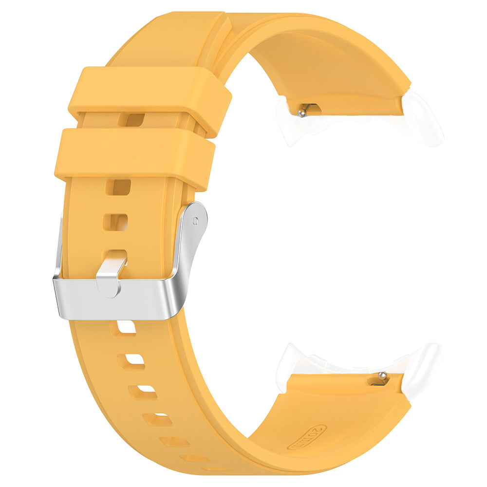 Curea smartwatch Techsuit Watchband 20mm (W026) compatibil cu Samsung Galaxy Watch 4/5/Active 2, Huawei Watch GT 3 (42mm)/GT 3 Pro (43mm), Galben