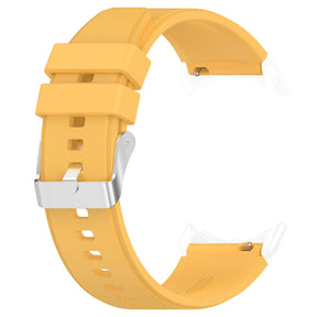 Curea smartwatch Techsuit Watchband 20mm (W026) compatibil cu Samsung Galaxy Watch 4/5/Active 2, Huawei Watch GT 3 (42mm)/GT 3 Pro (43mm), Galben