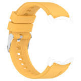 Curea smartwatch Techsuit Watchband 20mm (W026) compatibil cu Samsung Galaxy Watch 4/5/Active 2, Huawei Watch GT 3 (42mm)/GT 3 Pro (43mm), Galben