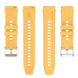 Curea smartwatch Techsuit Watchband 20mm (W026) compatibil cu Samsung Galaxy Watch 4/5/Active 2, Huawei Watch GT 3 (42mm)/GT 3 Pro (43mm), Galben