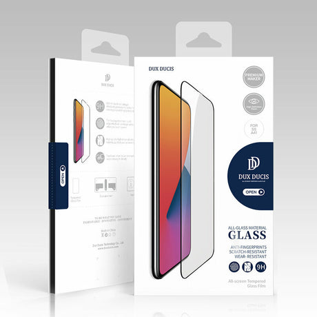 Folie de protectie Dux Ducis Tempered Glass compatibil cu Samsung Galaxy S25 Plus, Negru