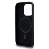Karl Lagerfeld Husa de protectie Karl Lagerfeld Silicone MagSafe (KLHMP15SSKHPPLK) compatibil cu iPhone 15, Karl`s Head 
