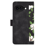 Husa de protectie Techsuit FlipCraft compatibil cu Google Pixel 9a, Flowers of the Dawn