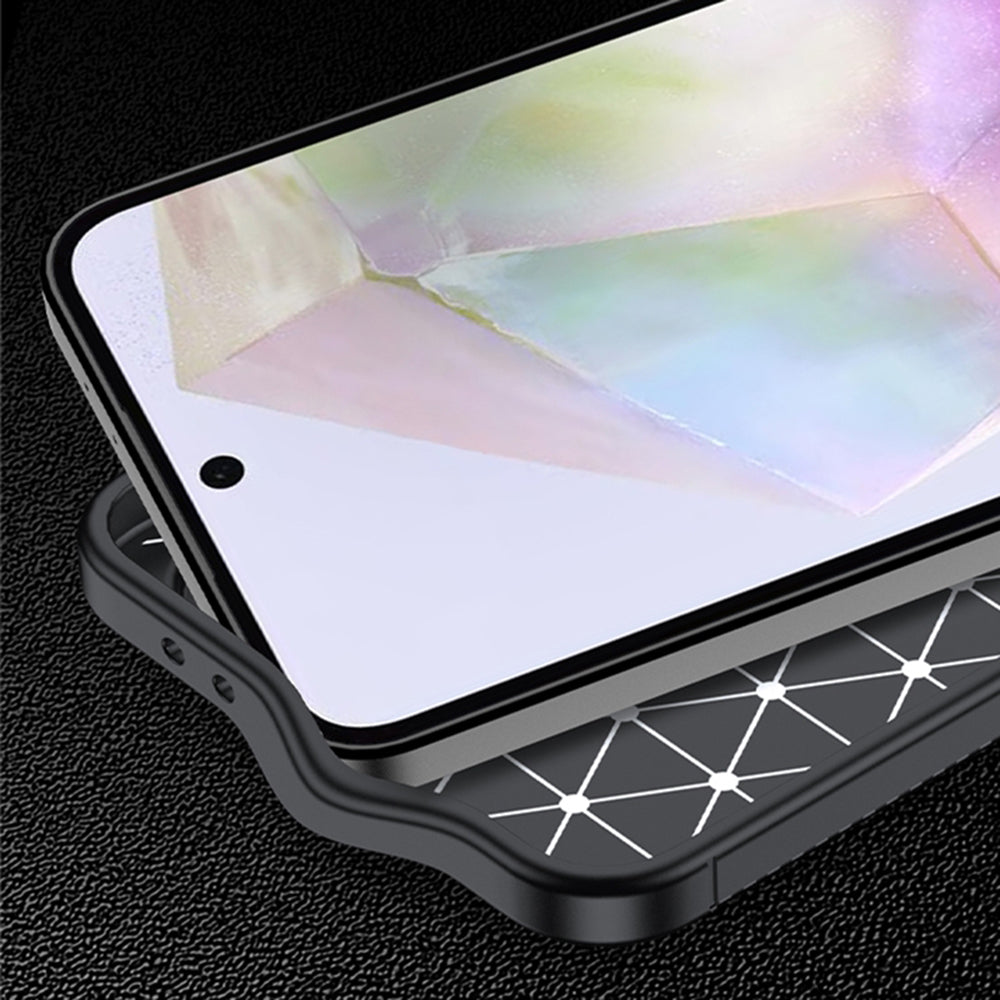 Husa de protectie Techsuit CarbonFiber compatibil cu Samsung Galaxy A36 5G / A37 5G, Negru