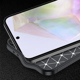 Husa de protectie Techsuit CarbonFiber compatibil cu Samsung Galaxy A36 5G / A37 5G, Negru