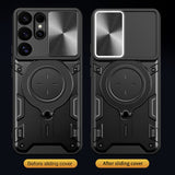 Husa de protectie Techsuit CamGuard Pro compatibil cu Samsung Galaxy S25 Ultra, Albastru