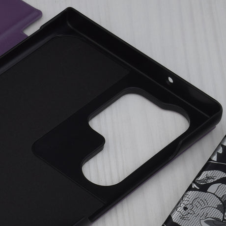 Husa de protectie Techsuit eFold Series compatibil cu Samsung Galaxy S23 Ultra, Mov