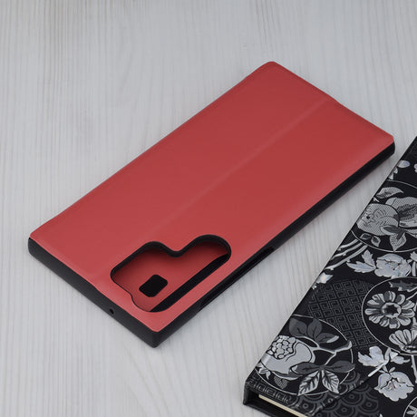 Husa de protectie Techsuit eFold Series compatibil cu Samsung Galaxy S23 Ultra, Rosu