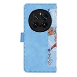 Husa de protectie Techsuit FlipCraft compatibil cu Honor Magic7 Pro, Vibrant Blue