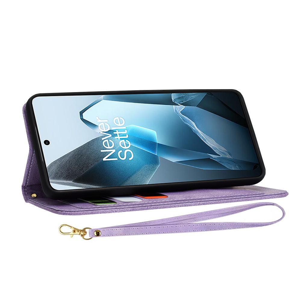Husa de protectie Techsuit FlipCraft compatibil cu OnePlus 13, Mysterious Purple