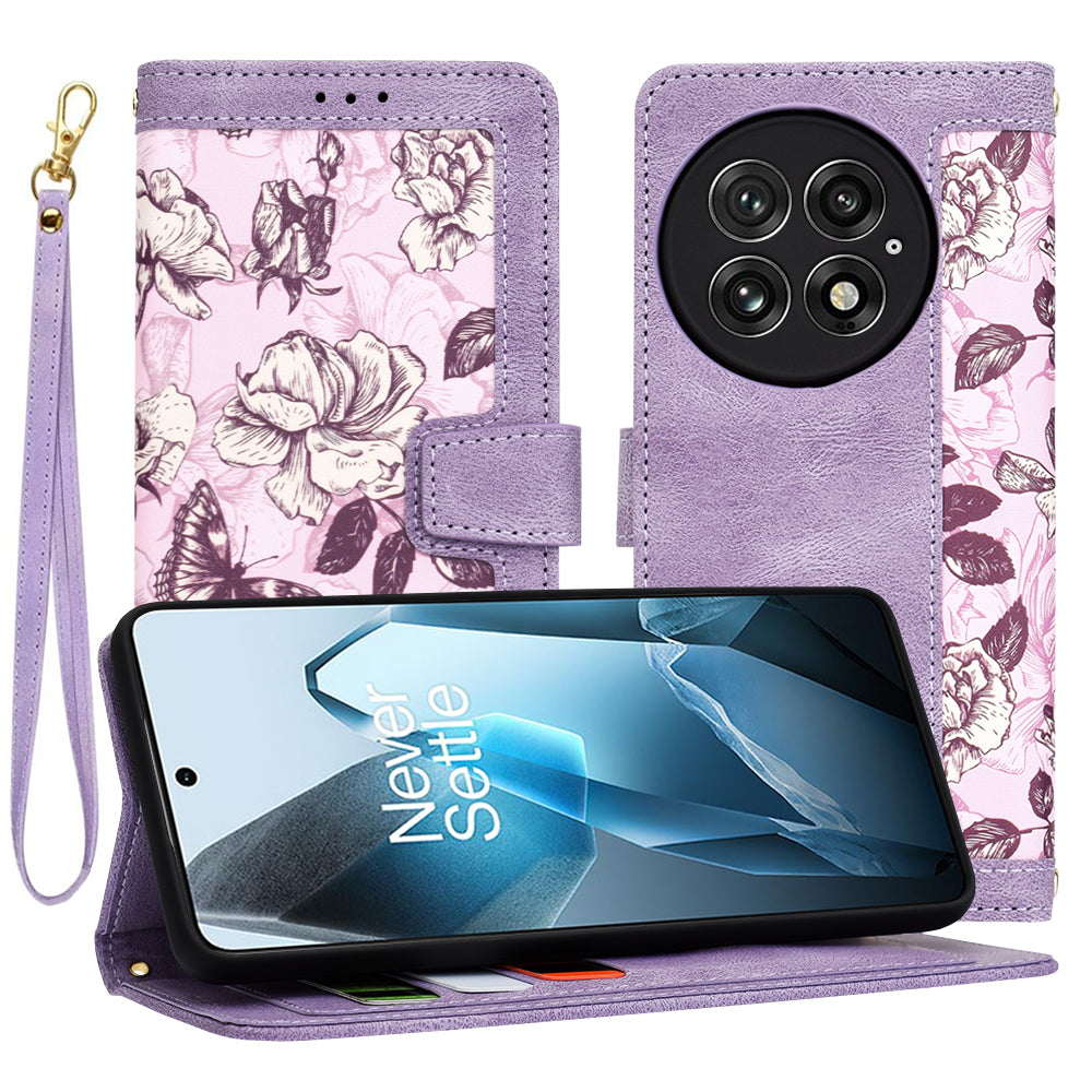 Husa de protectie Techsuit FlipCraft compatibil cu OnePlus 13, Mysterious Purple