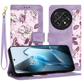 Husa de protectie Techsuit FlipCraft compatibil cu OnePlus 13, Mysterious Purple