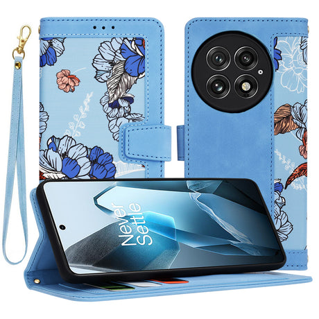 Husa de protectie Techsuit FlipCraft compatibil cu OnePlus 13, Vibrant Blue