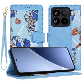 Husa de protectie Techsuit FlipCraft compatibil cu Xiaomi 15 Pro, Vibrant Blue