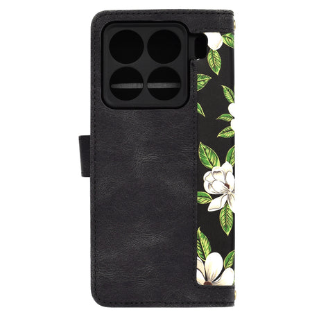 Husa de protectie Techsuit FlipCraft compatibil cu Xiaomi 15 Pro, Flowers of the Dawn