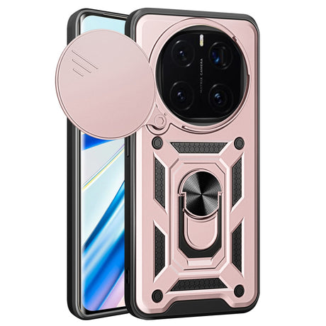 Husa de protectie Techsuit CamShield Series compatibil cu Honor Magic7 Pro, Roz Auriu