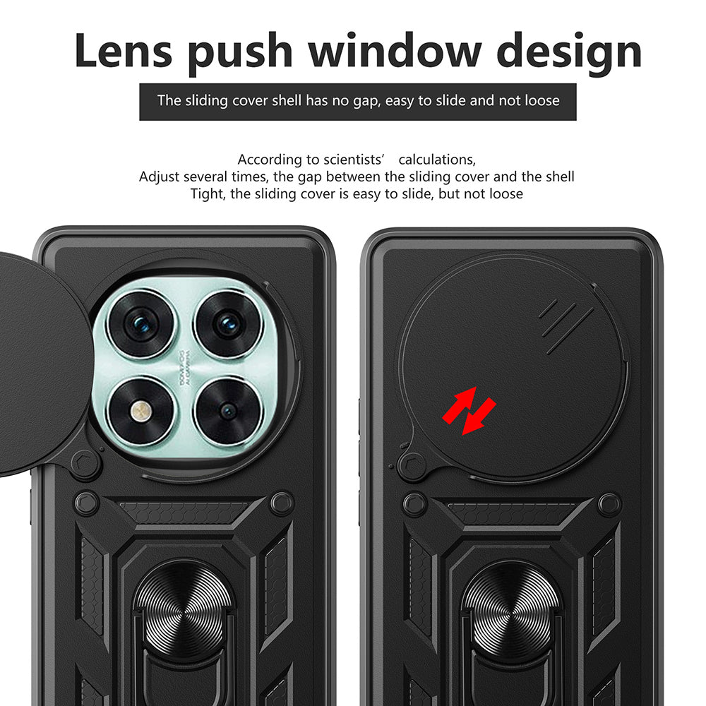 Husa de protectie Techsuit CamShield Series compatibil cu Honor Magic7 Pro, Roz Auriu