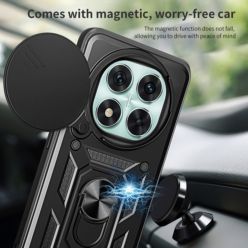 Husa de protectie Techsuit CamShield Series compatibil cu Honor Magic7 Pro, Roz Auriu