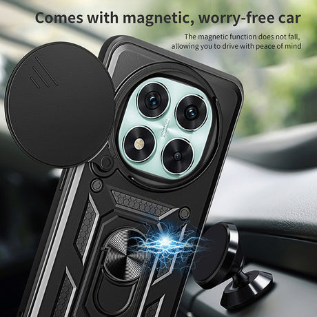 Husa de protectie Techsuit CamShield Series compatibil cu Honor Magic7 Pro, Roz Auriu