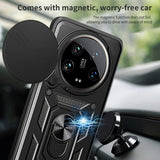Husa de protectie Techsuit CamShield Series compatibil cu Honor Magic7 Lite / X9c, Roz Auriu
