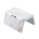 Incarcator Havit Desk Phone Wireless (W320), with Digital Clock, RGB LED Light, 15W, Marble