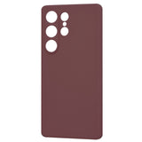 Husa de protectie Techsuit SoftFlex compatibil cu Samsung Galaxy S25 Ultra, Plum Red