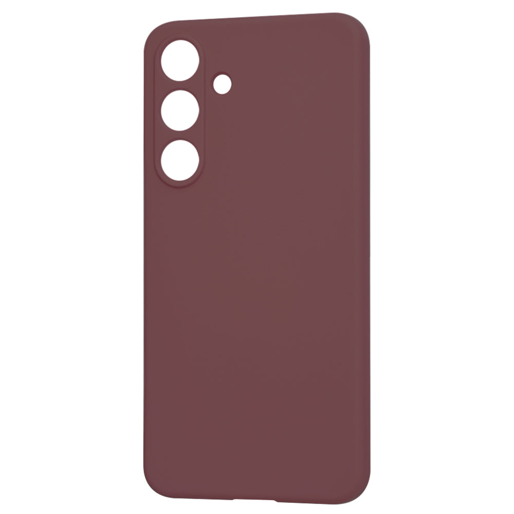 Husa de protectie Techsuit SoftFlex compatibil cu Samsung Galaxy S25 Plus, Plum Red