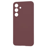 Husa de protectie Techsuit SoftFlex compatibil cu Samsung Galaxy S25 Plus, Plum Red