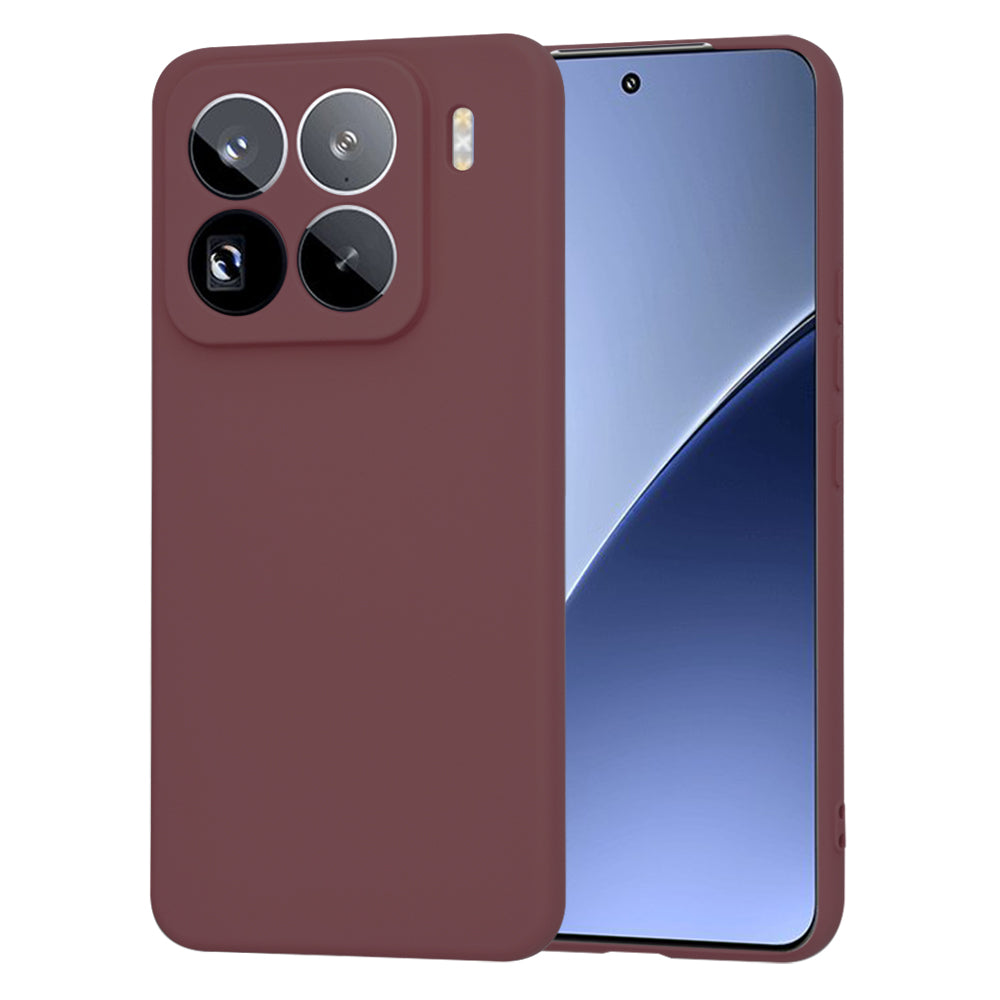 Husa de protectie Techsuit SoftFlex compatibil cu Xiaomi 15 Pro, Plum Red