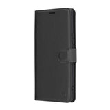 Husa de protectie Techsuit Leather Folio compatibil cu Honor Magic7 Lite / X9c, Negru