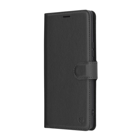 Husa de protectie Techsuit Leather Folio compatibil cu Honor Magic7 Lite / X9c, Negru