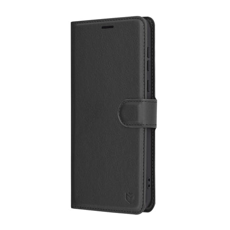 Husa de protectie Techsuit Leather Folio compatibil cu Honor Magic7 Pro, Negru