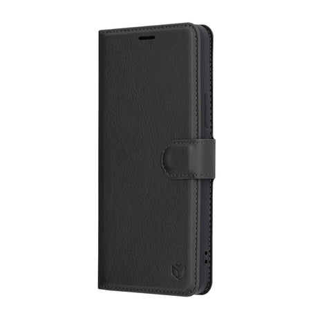 Husa de protectie Techsuit Leather Folio compatibil cu Xiaomi 15 Pro, Negru