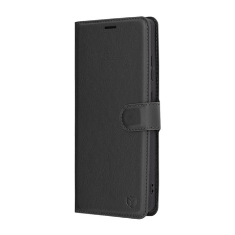 Husa de protectie Techsuit Leather Folio compatibil cu Samsung Galaxy S25 Ultra, Negru