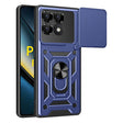 Husa de protectie Techsuit CamShield Series compatibil cu Xiaomi Poco F6 Pro, Albastru