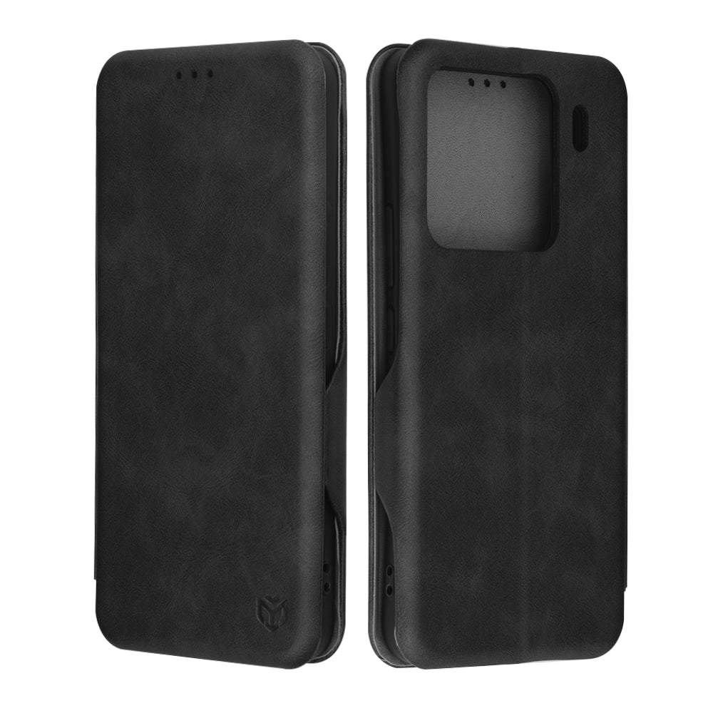 Husa de protectie Techsuit Safe Wallet Plus compatibil cu Xiaomi 15 Pro, Negru