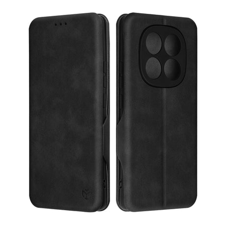 Husa de protectie Techsuit Safe Wallet Plus compatibil cu Xiaomi Redmi Note 14 Pro 5G / Poco X7, Negru